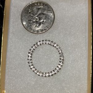 925 Silver & Diamond Infinity Circle Slide Pendant